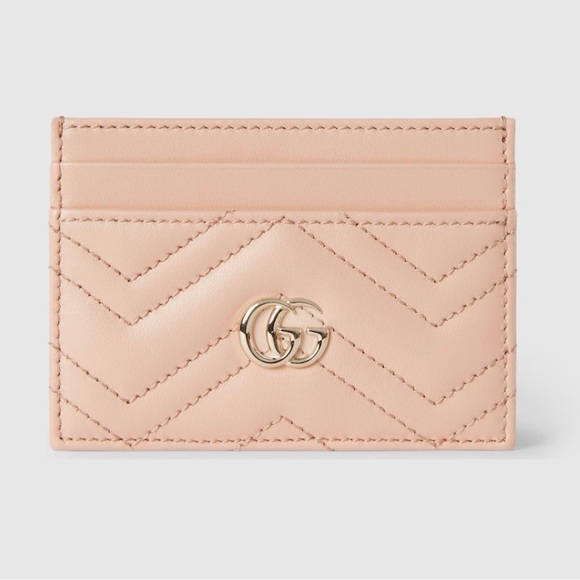 Gucci GG Marmont Light Pink Card Holder – NEW - Picture 1 of 4